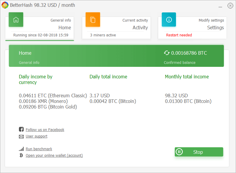 Mining with NVIDIA GeForce RTX Ti - BetterHash Calculator