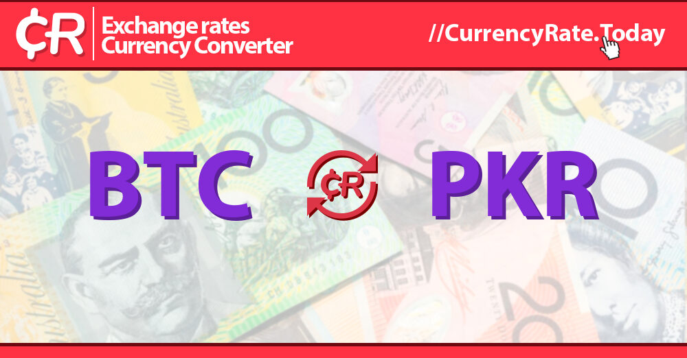 Convert BTC to PKR