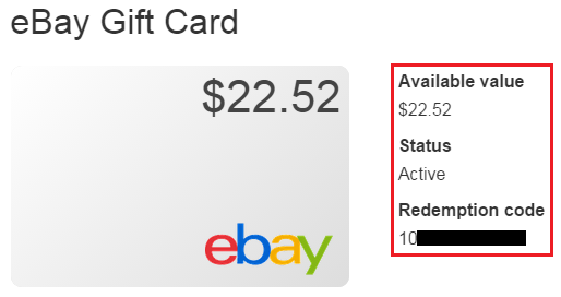 Solved: Return after paying with eBay gift card - The eBay Community