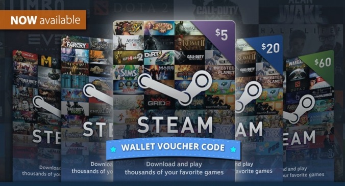 Redeem a Steam Gift Card or Wallet Code