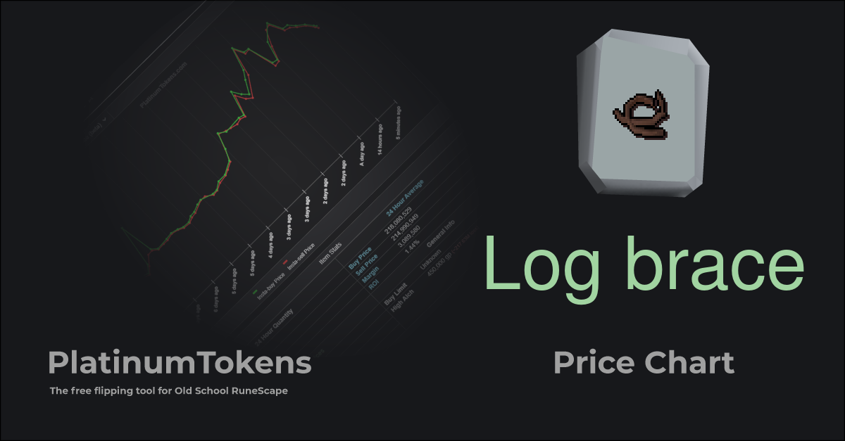 Log brace - Platinum Tokens