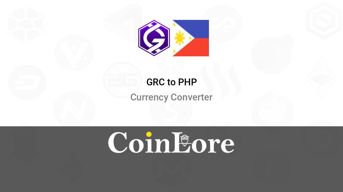 Convert GRC to BTC - GridCoin to Bitcoin Converter | CoinCodex