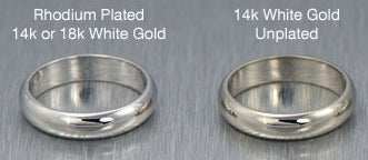 Why white gold should not be Rhodium plated - Jodie Gearing