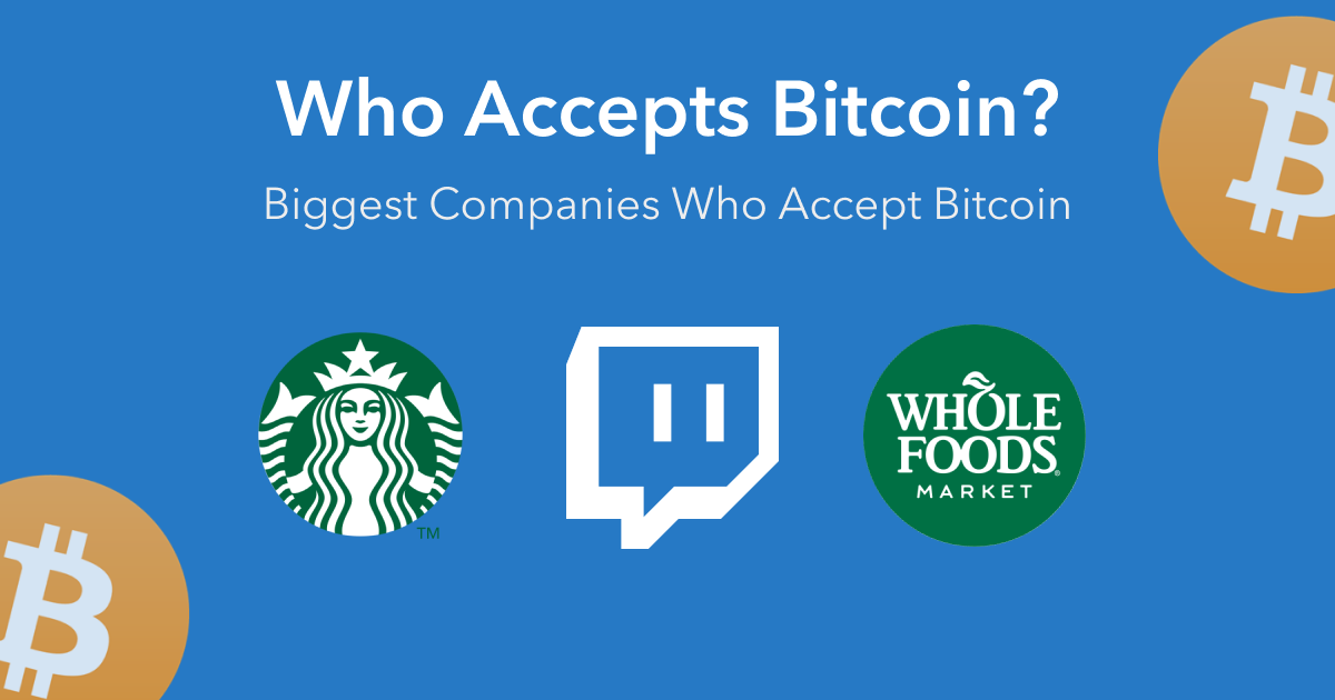 14 Companies That Accept Bitcoin & Crypto 