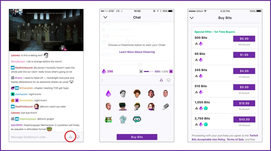 Twitch Bits USD Calculator - Cheer Bits to Dollar Conversion