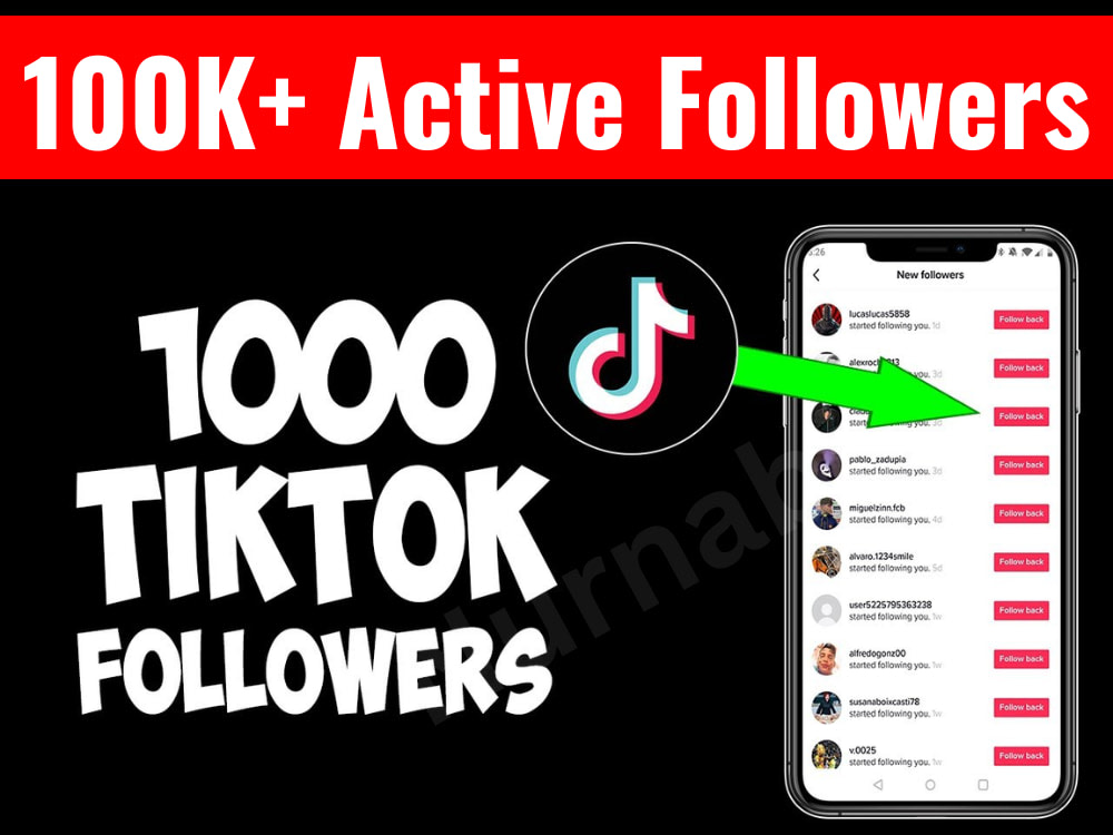 Buy TikTok Followers UK With Paypal| All Active Accounts