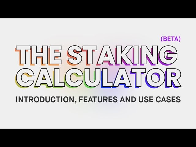 Staking Interest Calculator | Staking Rewards