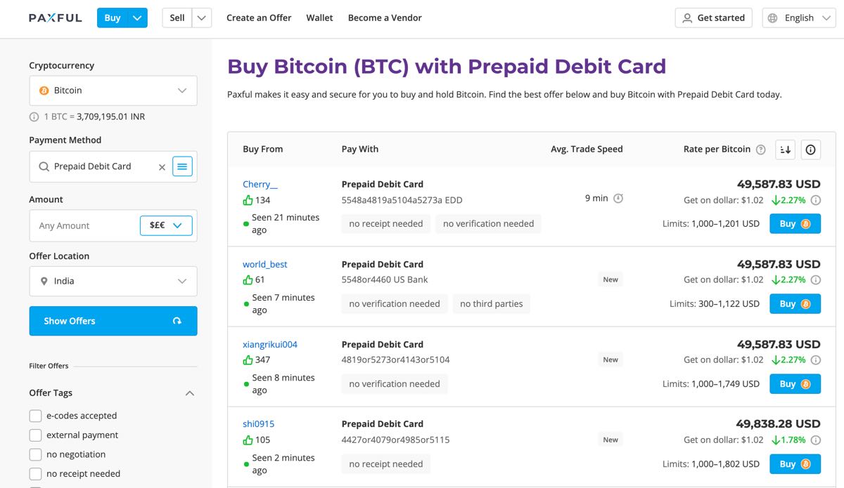 How to use prepaid cards to buy cryptocurrency