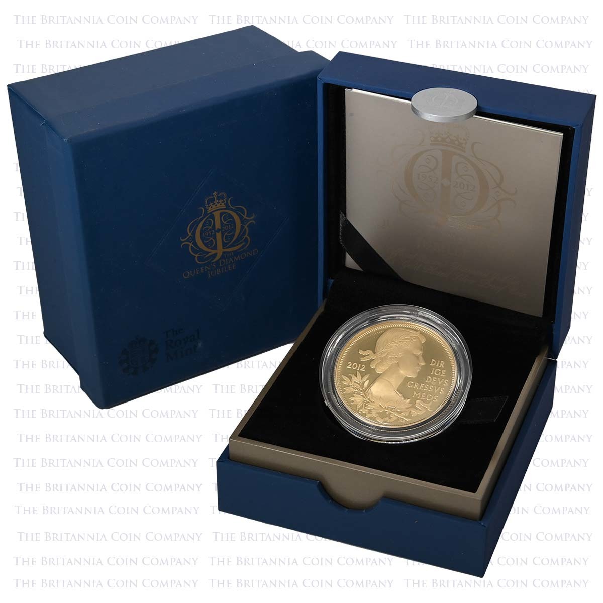 Diamond Jubilee Gold Proof £5 Coin | Chards