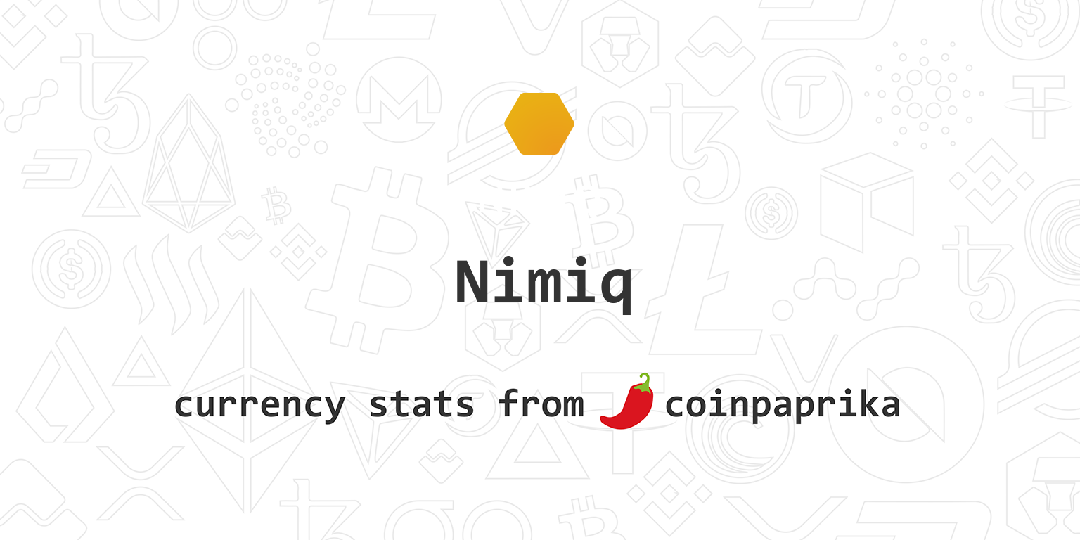 Nimiq Calculator | Nimiq Converter | Crypto Capitalist