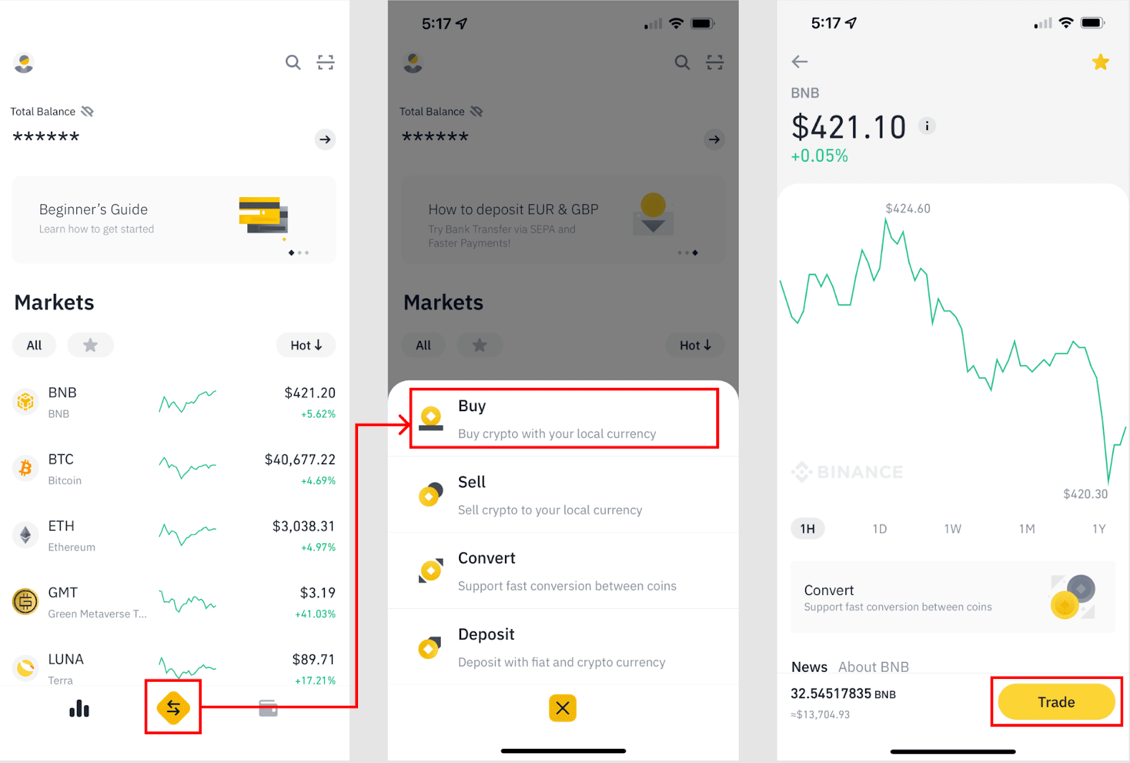 How to buy Bitcoin on Binance with credit card and what are the fees?