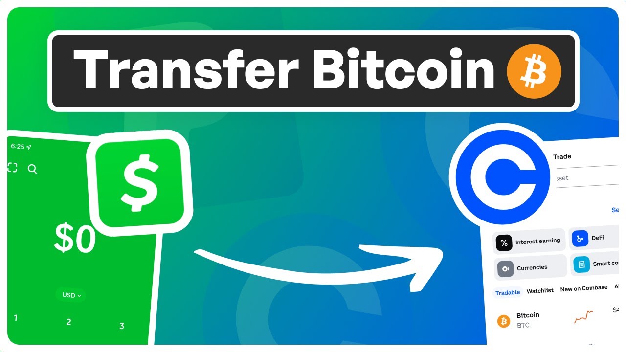 How To Transfer Bitcoin From Cash App To Coinbase 