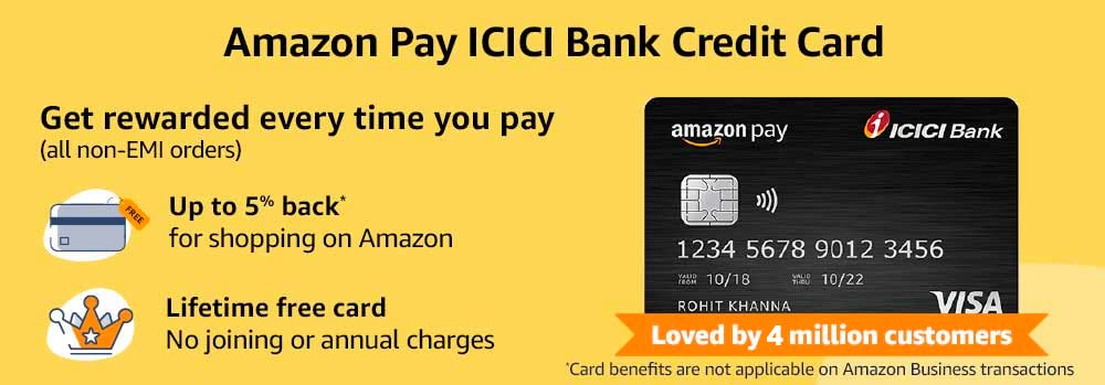 Instant Extra Discount with Amazon Pay ICICI Bank Credit cards