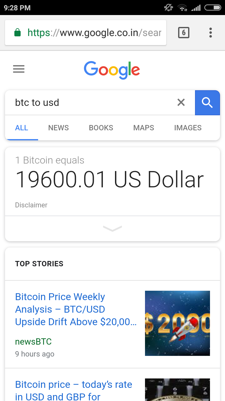 Conversion of USD to BTC +> CalculatePlus