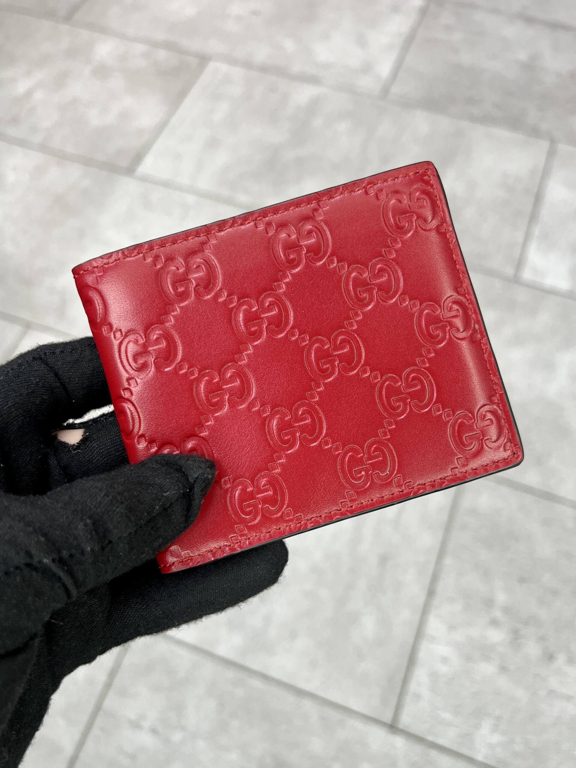 Gucci Signature Wallet In Red | ModeSens | Wallet, Gucci wallet, Gucci