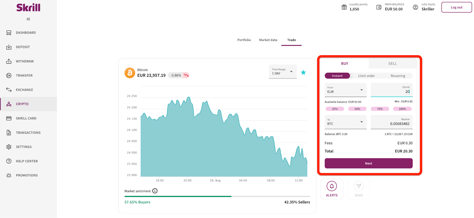 How to Buy Crypto With Skrill []