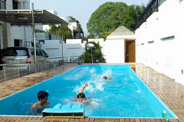 Want to know Swimming pool construction cost in India in ?