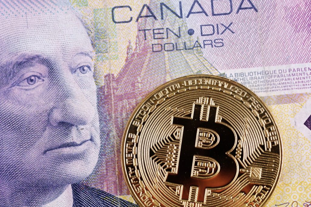 1 BTC to CAD - Bitcoins to Canadian Dollars Exchange Rate