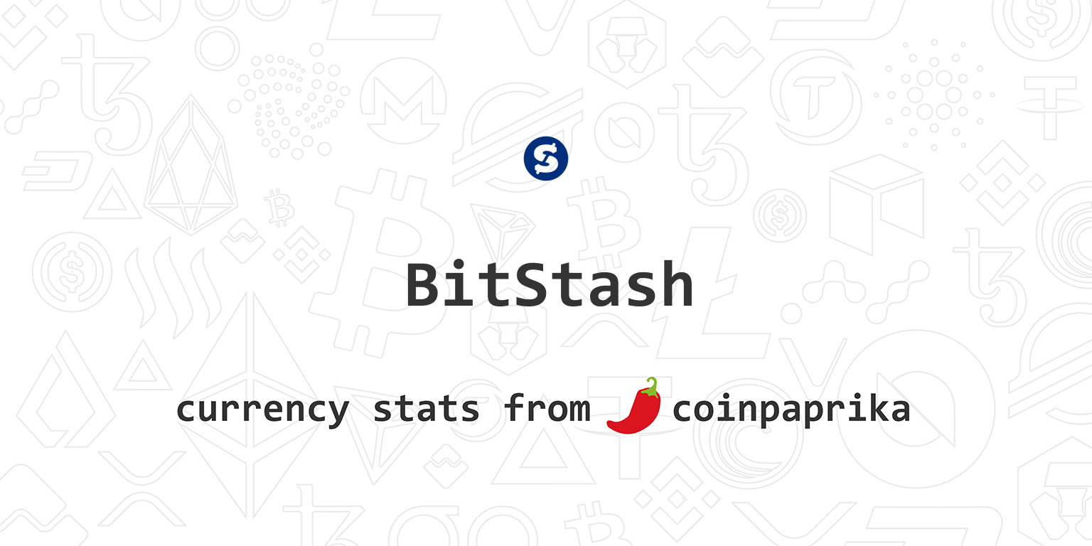 BitStash price now, Live STASH price, marketcap, chart, and info | CoinCarp