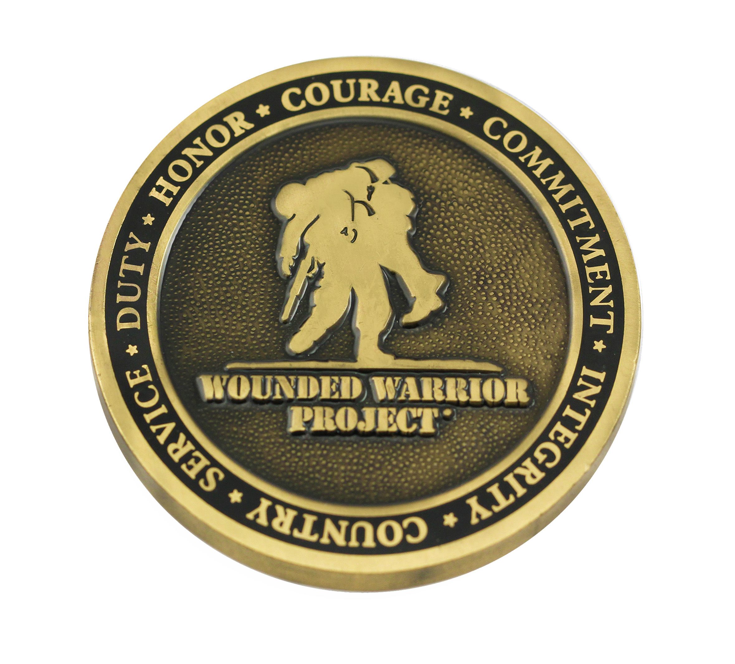 Wounded Warrior Project Coin - Amazing Challenge Coins | Veteran Owned & Operated | USA