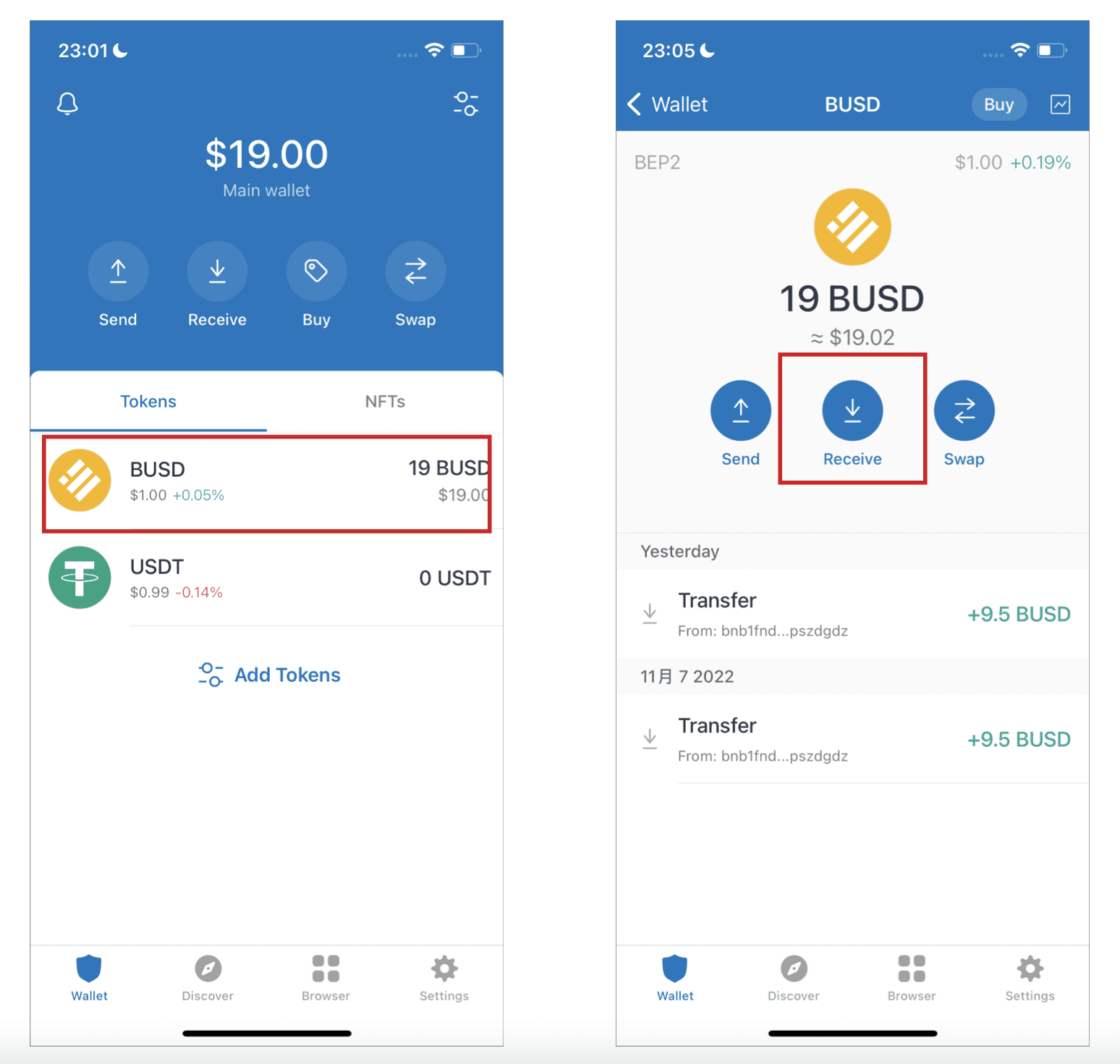 How to Transfer BNB from Trust Wallet to Binance