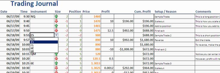 My Free Trading Journal (Excel Spreadsheet) - cryptolove.fun