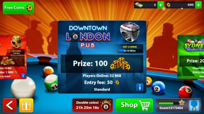 Top Up 8 Ball Pool Coins & Cash | Codashop Pakistan