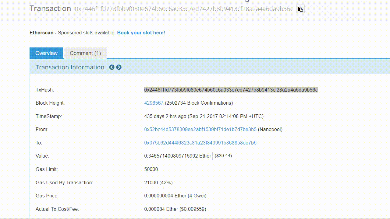 How to find a transaction ID/hash for a blockchain deposit or withdra.