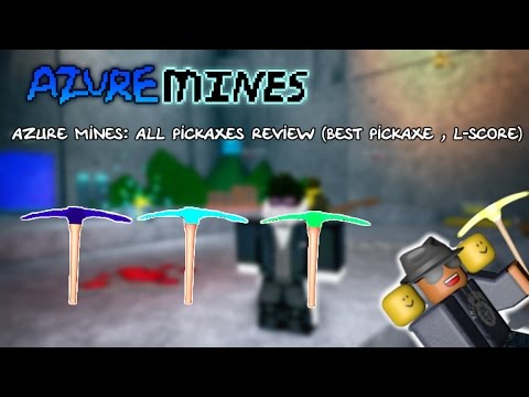 Azure Mines Pickaxe | Roblox Wiki | Fandom