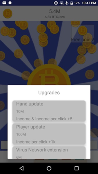 Bitcoin Miner Farm: Clicker Ga Mod apk download - Funscreen free for Android.