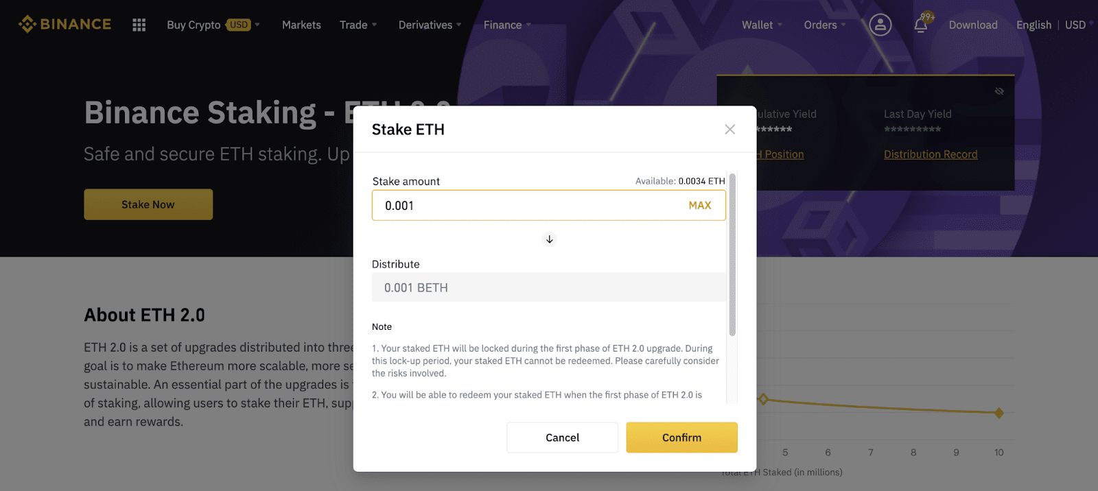 How to Stake Ethereum on Binance | Step-By-Step []