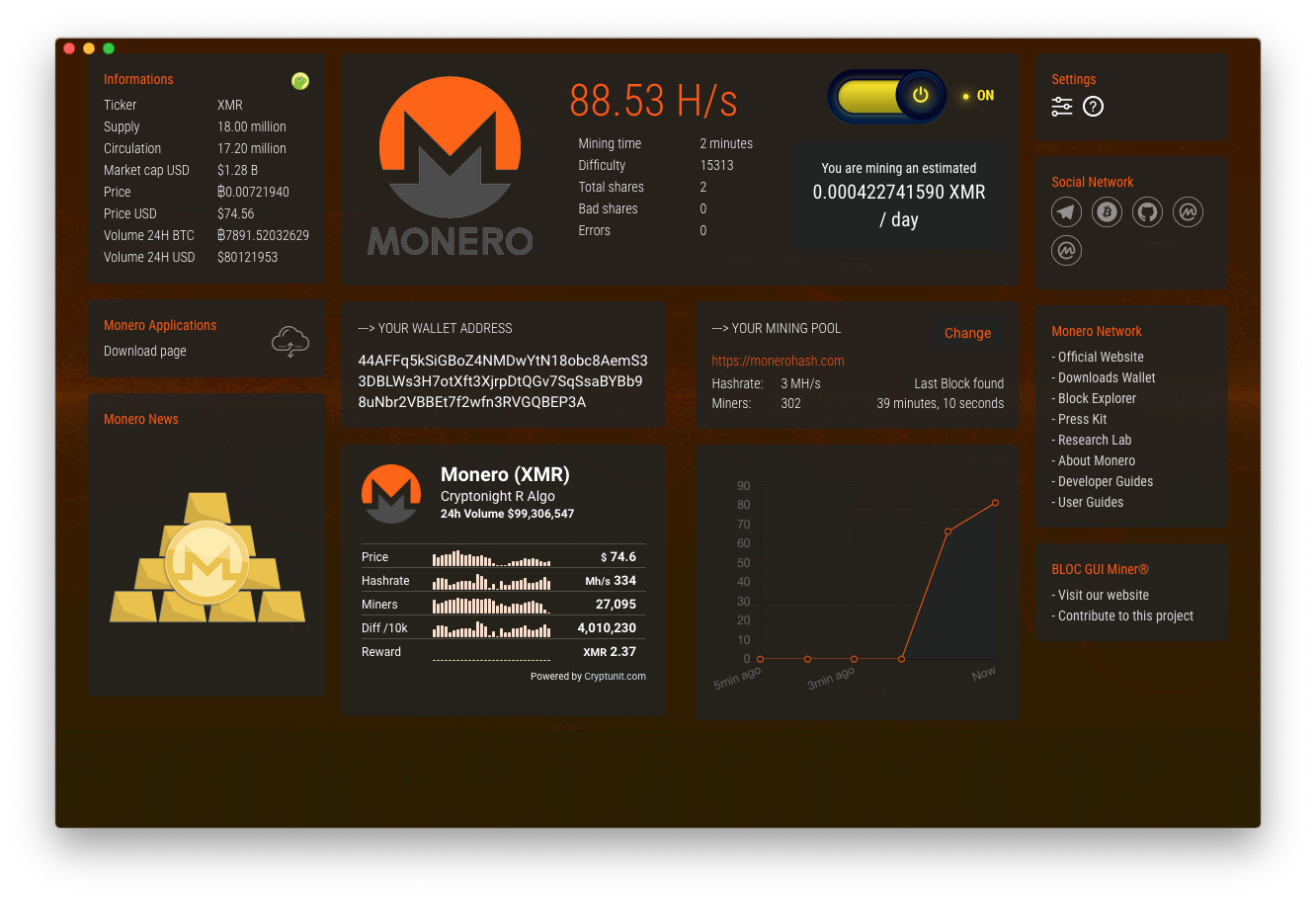 Talleo (TLO) CryptoNight Turtle | Mining Pools