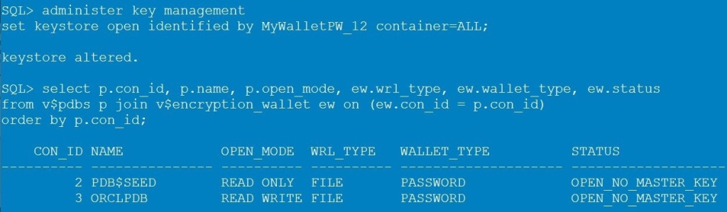 Managing Encryption Keys on External Devices