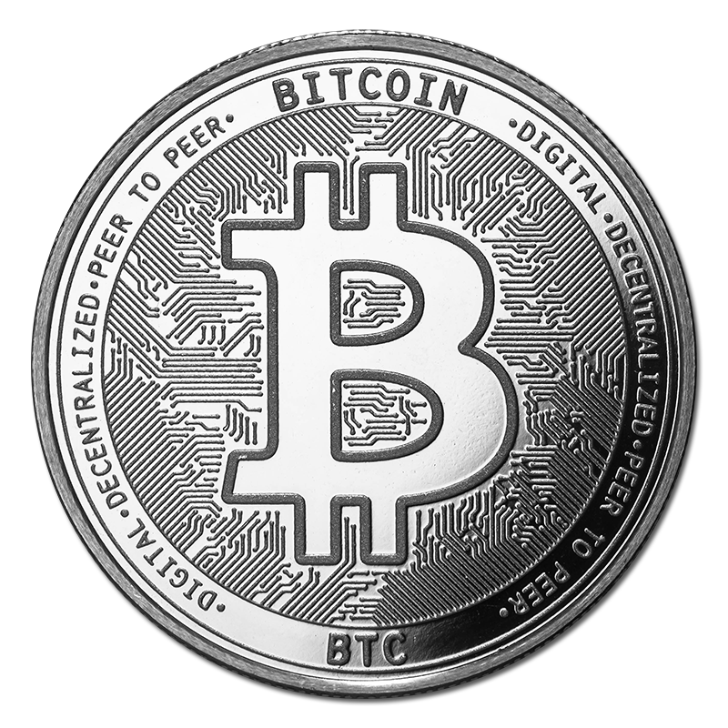 Compare prices of Cryptocurrency Bitcoin - 1 oz Silver Bullion Round from online dealers