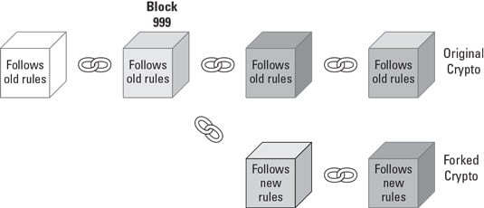 Understanding cryptocurrency forks