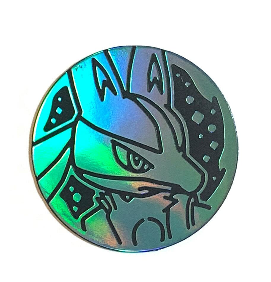 Pokemon Xerneas Coin from The Trading Card Game (Rare, Blue, Large Size) : cryptolove.fun: Toys