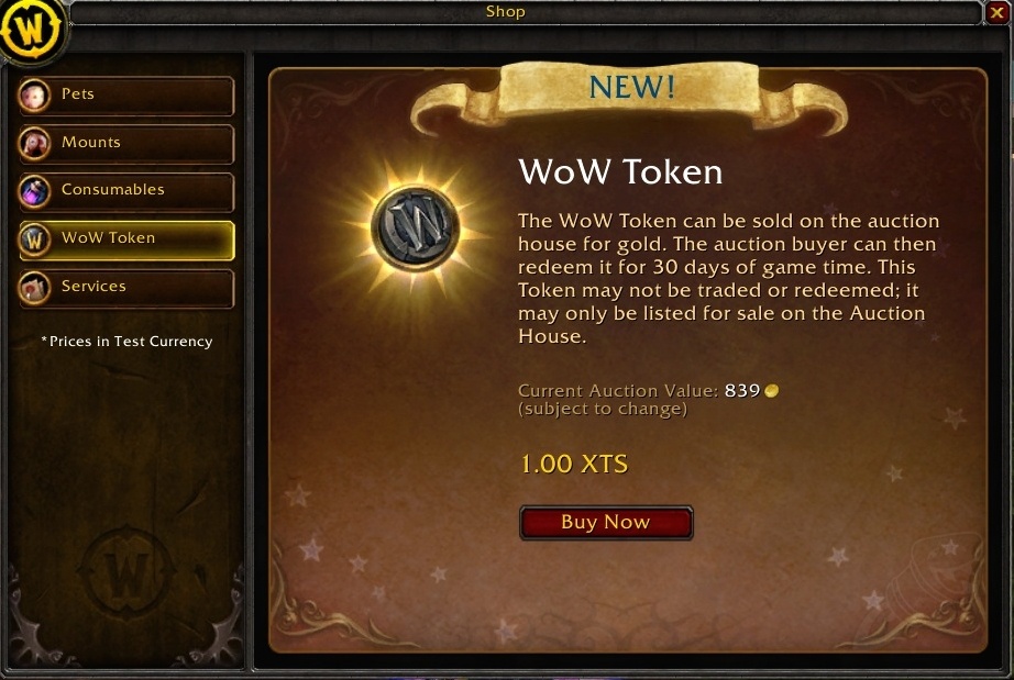 WoW Token Not Available - How To Fix