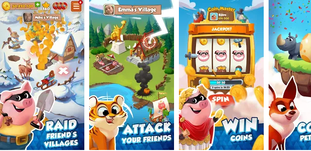 Coin Master V MOD APK (Unlimited Coins, Spins, Unlocked) - 5Play