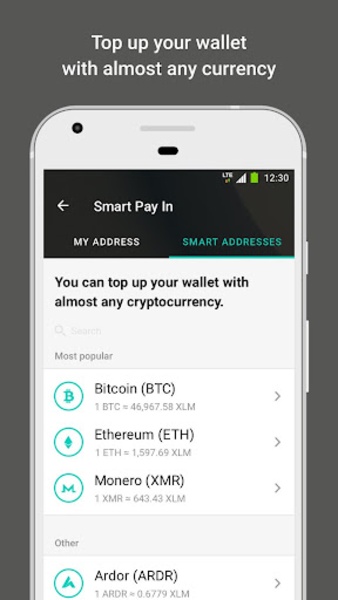 XLM Stellar Wallet for Android, iOS and Web | Hebe Wallet