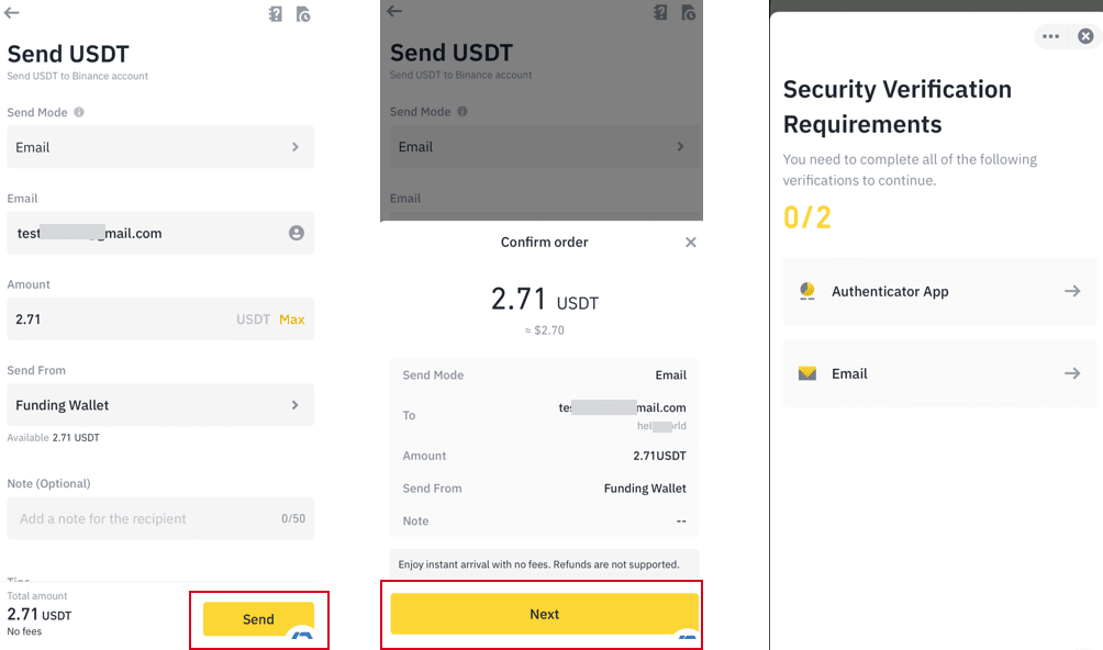 How to send Bitcoin on Binance [] - Dtunes