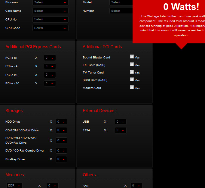 Power Supply Calculator | FSP