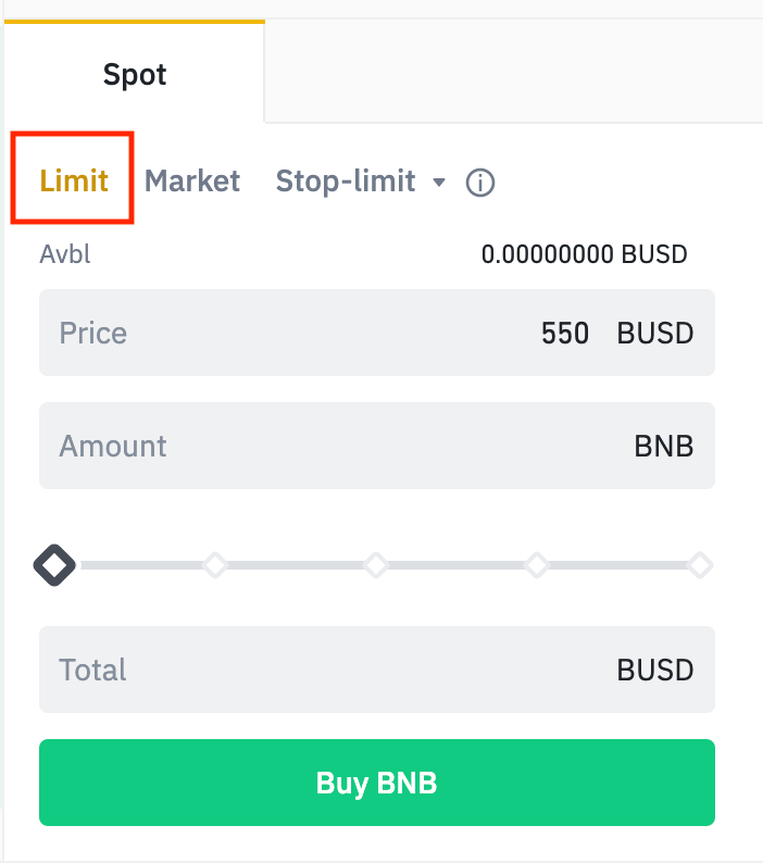 Binance - What Is a Limit Order? - cryptolove.fun