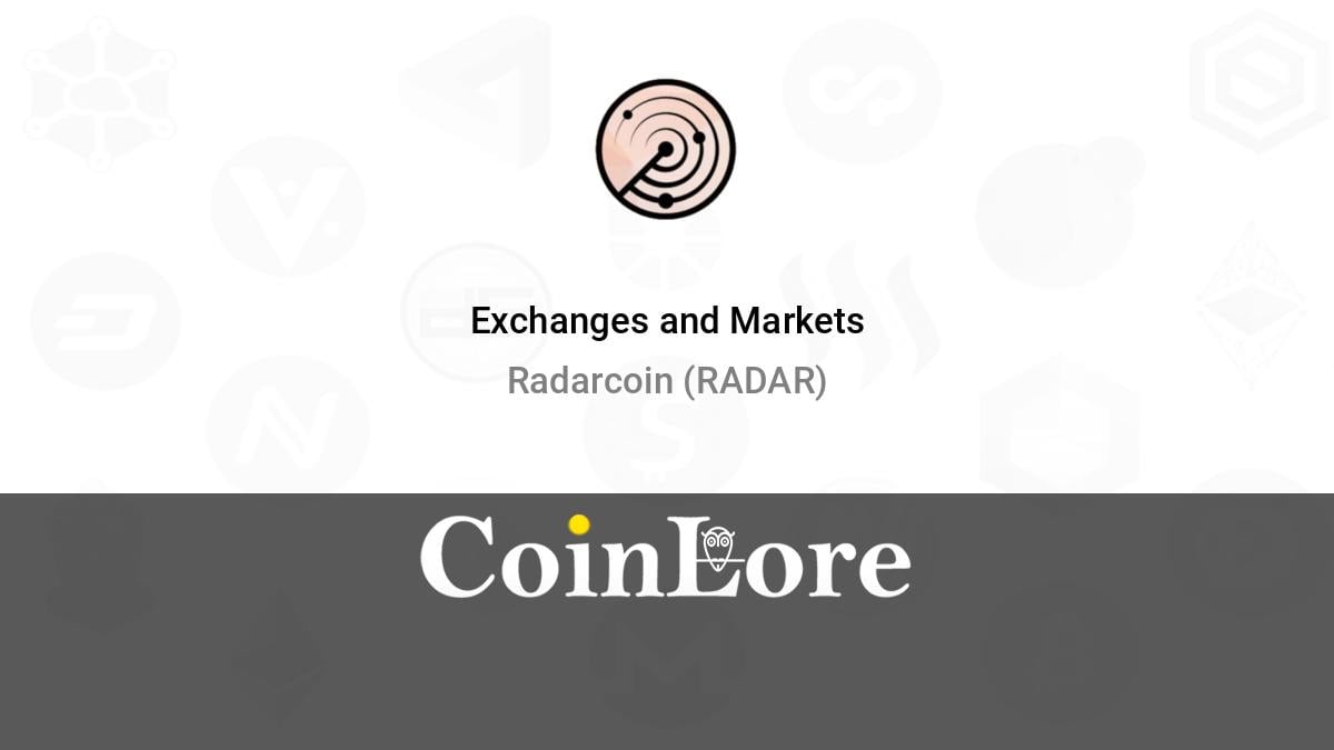 DappRadar Exchange | RADAR Price Live | cryptolove.fun