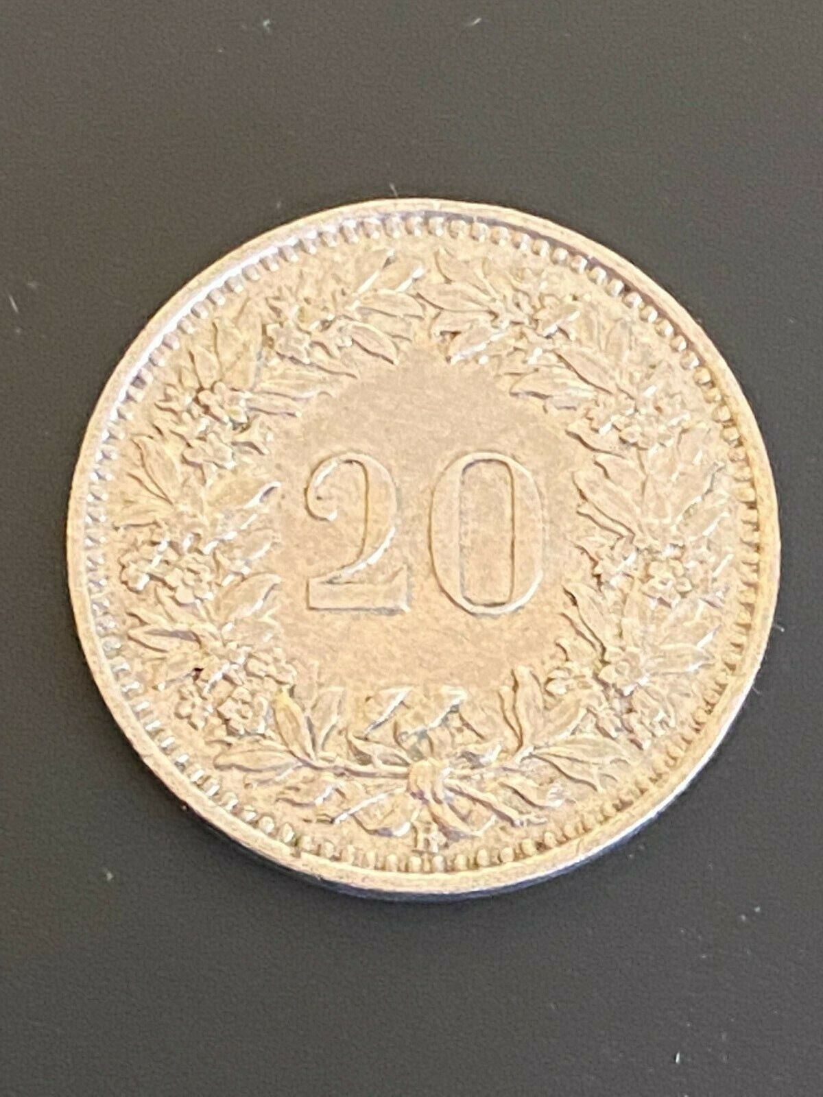 Twenty Centimes (Rappen) , Coin from Switzerland - Online Coin Club