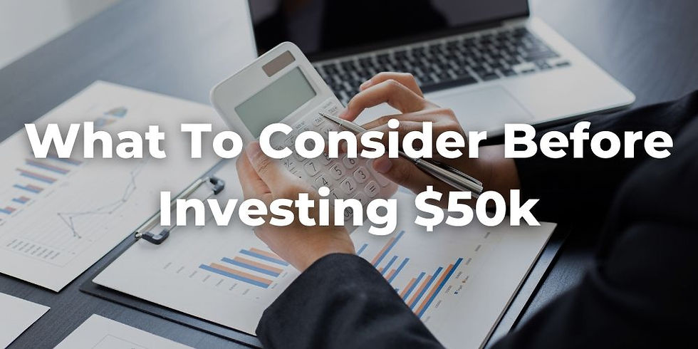 5 Best Ways To Invest 50K Wisely For And Beyond