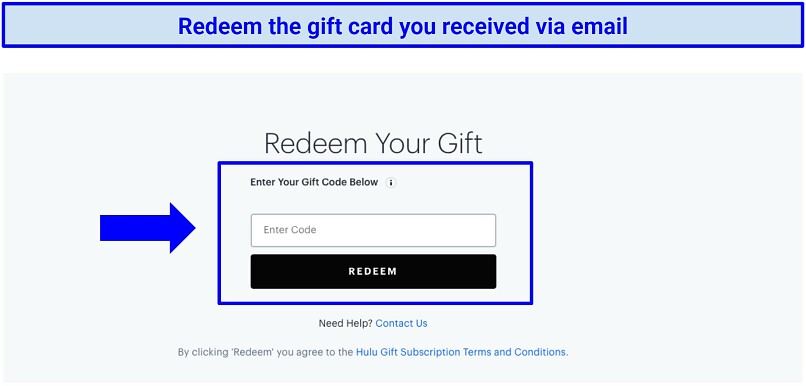 Hulu Gift Card 25 USD | US Account Only digital - Bitcoin & Lightning accepted