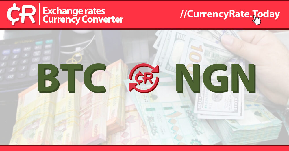 BTC to NGN (Bitcoin to Nigerian Naira) - BitcoinsPrice