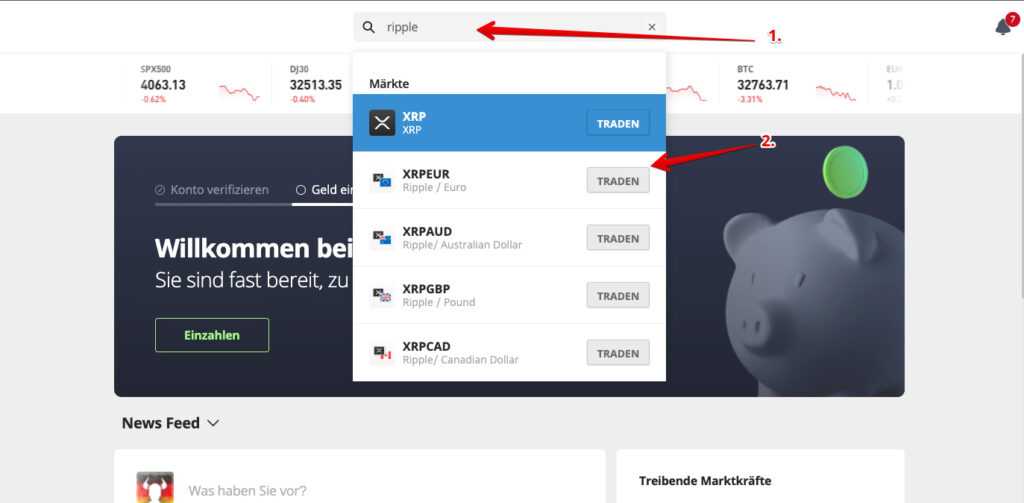 Ripple (XRP) kaufen, investieren, trading und handeln ()