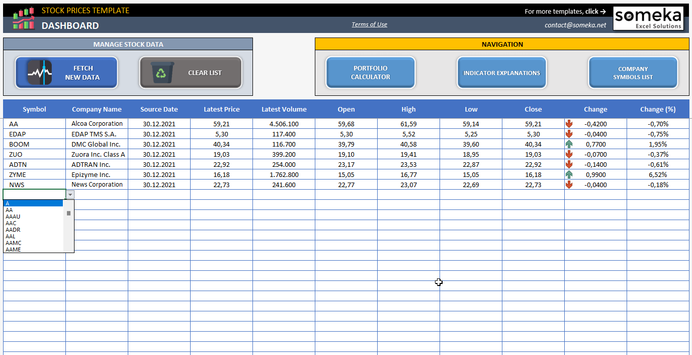 Options Trading Excel Calculator - Algoji