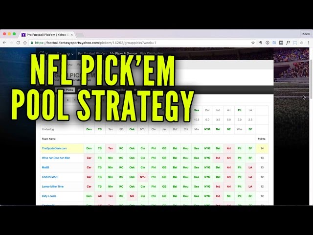 League Pick'em | Fantasy Football | Yahoo! Sports